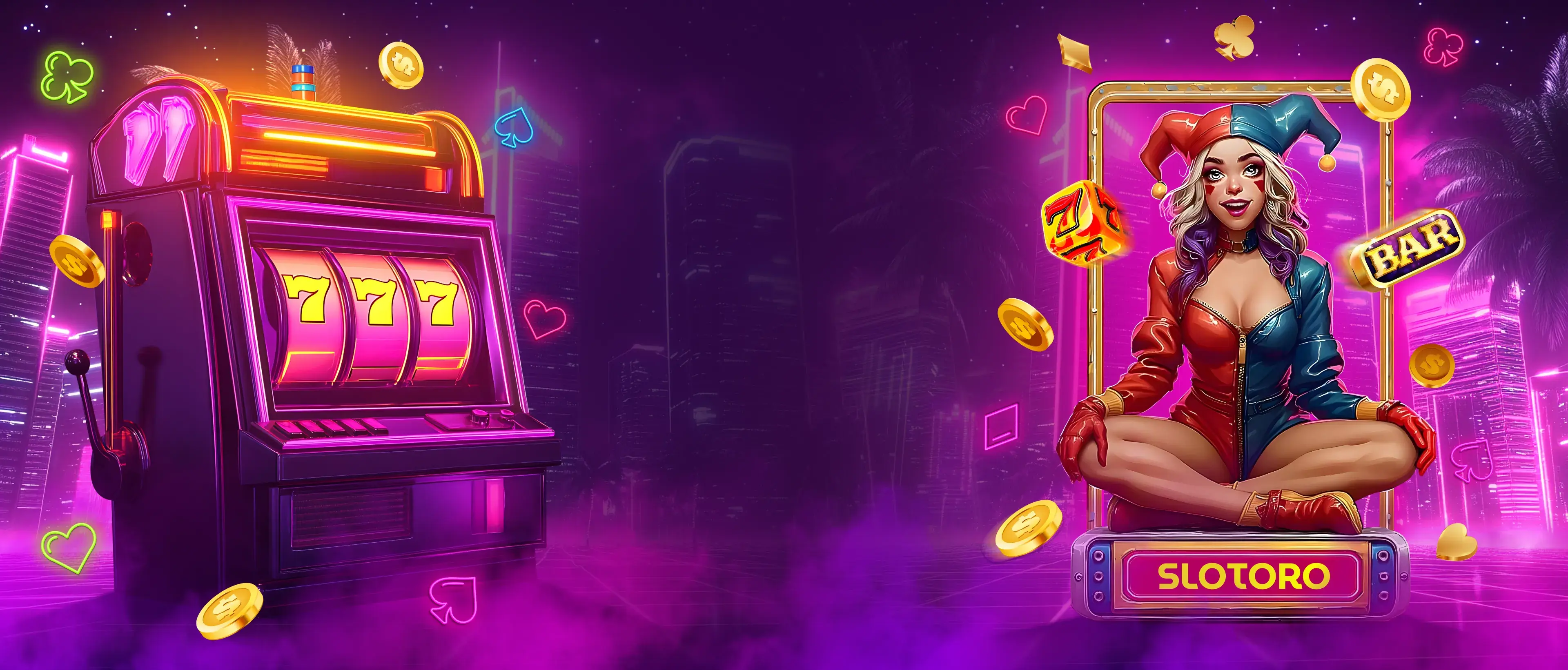 Slotoro Casino banner